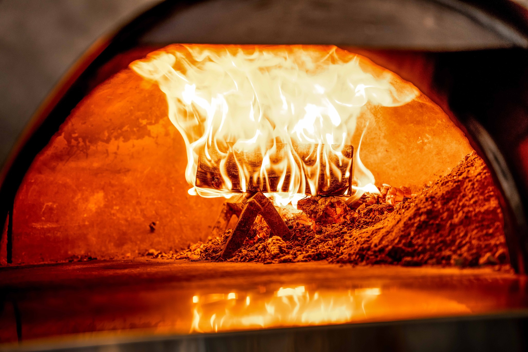 Houtoven van Kalura pizzeria, Antwerpen